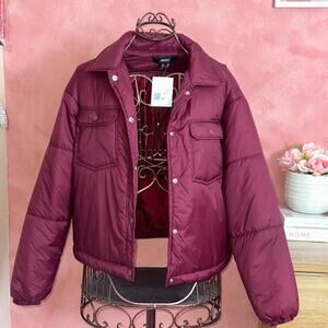 Forever 21 Quilted Puffer Jacket